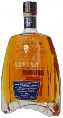 Alvisa 10 Organic 40% 0,5L, brandy