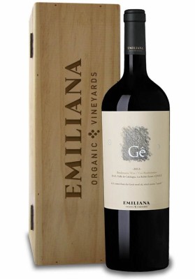 Emiliana Ge BIO v drevenom boxe 1,5L, r2015, cr, su, DB