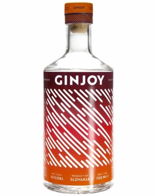 GINJOY 45% 0,7L, gin, sklo