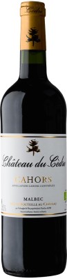 Château du Cedre Cahors Malbec, BIO 0,75L, AOC, r2021, cr, su