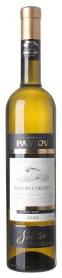 Vinařství Pavlov Tramín červený 0,75L, r2022, nz, bl, plsu