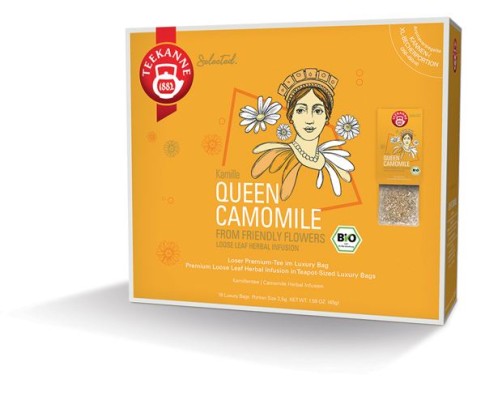 Teekanne Luxury Bag Queen Camomile BIO 18x2,5 g.,bylcaj