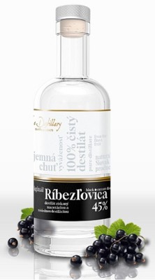 Fine Destillery Ríbezľovica Exclusive 45% 0,5L, ovdest