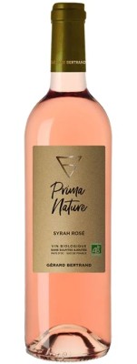 Gérard Bertrand Prima Nature Syrah Rose, BIO 0,75L, IGP, r2022, ruz, su