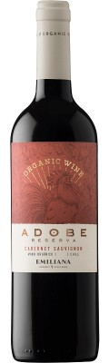 Emiliana Adobe Cabernet Sauvignon BIO 0,75L, r2022, cr, su