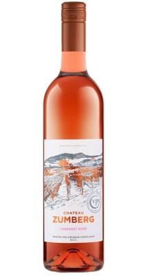 Pavelka Château Zumberg Cabernet Rosé 0,75L, r2023, ak, ruz, su, sc