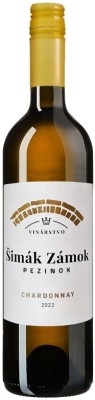 Šimák Zámok Pezinok Chardonnay 0,75L, r2022, ak, bl, su, sc