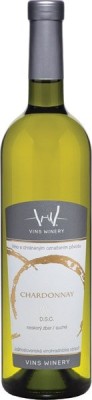 Vins Winery Chardonnay 0,75L, r2021, ak, bl, su