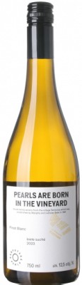 Karpatská Perla Pearl Pinot Blanc MVO 0,75L, r2023, vin, bl, su, sc