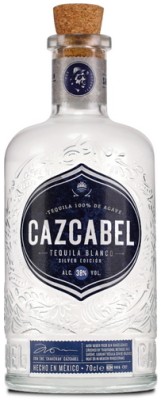 Cazcabel Tequila Blanco 38% 0,7L, tequila