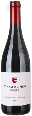 Vínko Klimko Cabernet Sauvignon 0,75L, r2021, cr, su