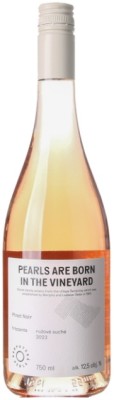 Karpatská Perla Pinot noir Frizzante 0,75L, r2023, friper, ruz, su, sc