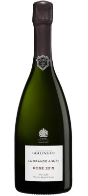 Champagne Bollinger La Grande Année Rosé Brut 0,75L, AOC, r2015, sam, ruz, brut