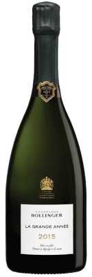 Champagne Bollinger La Grande Année Brut 0,75L, AOC, r2015, sam, bl, brut