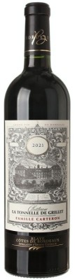 Bordeaux Château La Tonnelle De Grillet, Blaye Côtes de Bordeaux 0,75L, AOC, r2021, cr