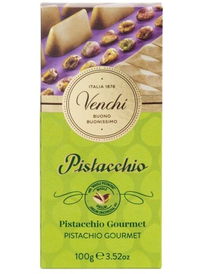 VENCHI Pistachio Gourmet Biela čokoláda s pistáciami 100g,bielcok