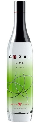 Goral Master vodka Lime 40% 0,7L, vodka