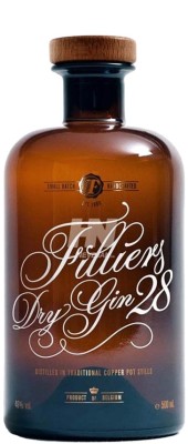 Filliers 28 dry 46% 0,5L, gin