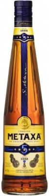 Metaxa 5* 38% 0,7L, brandy