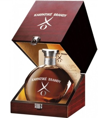 Karpatské brandy špeciál XO 40% 0,7L, brandy, DB