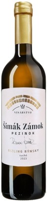 Šimák Zámok Pezinok Rizling rýnsky 0,75L, r2023, bl, su