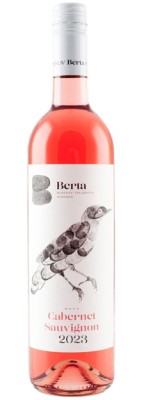 Berta Cabernet Sauvignon Rosé 0,75L, r2023, ruz, su, sc