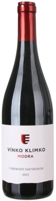 Vínko Klimko Cabernet Sauvignon 0,75L, r2021, cr, su