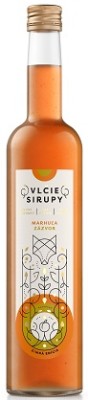 mMMm - Vlčie sirupy Marhuľa - Zázvor 1L, sirup