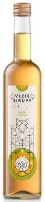 mMMm - Vlčie sirupy Baza - Citrón 1L, sirup