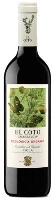 El Coto Crianza Ecológico, BIO 0,75L, DOCa, r2019, cr, su