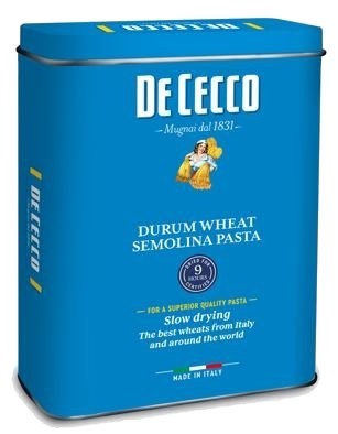 DE CECCO De Cecco Plechová dóza nízka široká