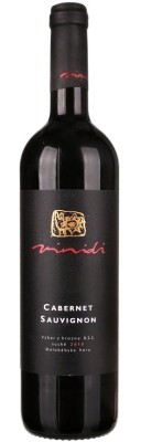 Vinidi Cabernet Sauvignon 0,75L, r2019, vzh, cr, su