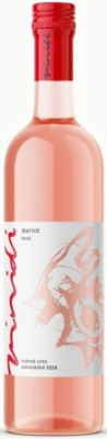 Vinidi Merlot Rosé 0,75L, r2024, ruz, plsl