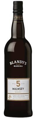 Blandy's Madeira Malmsey 5 Y.O. Doce Rich 0,75L, fortvin, bl, sl