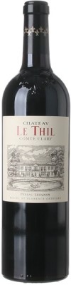 Bordeaux Château Le Thil Comte Clary Pessac-Léognan 0,75L, AOC, r2018, cr, su