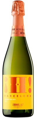 Hola! Organic Cava Barcelona Semi Seco 0,75L, DO, skt trm, bl, sese