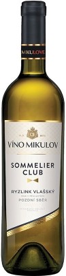 Víno Mikulov Sommelier Club Ryzlink vlašský 0,75L, r2024, nz, bl, su