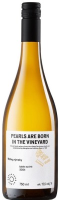 Karpatská Perla "Pearls" Rizling rýnsky 0,75L, r2024, vin, bl, su, sc