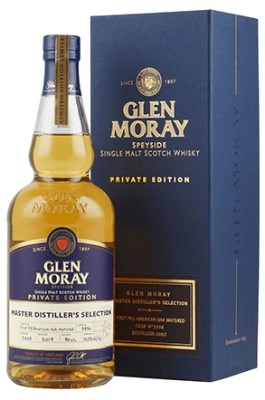 Glen Moray Private Edition Single Malt cask Burgundy 52,8% 0,7L, whisky, DB