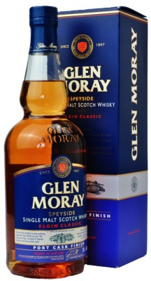 Glen Moray Elgin Classic Port Cask Finish 40% 0,7L, whisky, DB