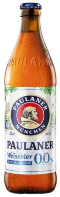 Paulaner Weissbier 0,0% non - alcoholic 0,5L sklo 0,5L, pivo, sv, fl