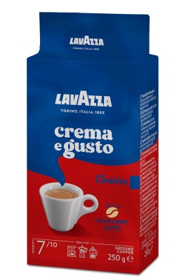 Lavazza Retail Crema e Gusto Classico, 250g,mlzm, vako