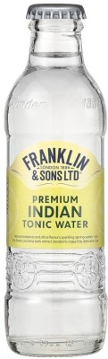 Franklin & Sons Tonic Water Premium Indian 200ml, nealko, sýtený nápoj 0,2L, sklo