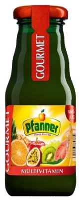 Pfanner Multivitamín 100% šťava z koncentrátu 200ml. sklo 0,2L, sklo