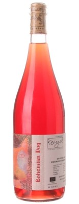 Kasnyik Frankovka modrá Rosé Bohemian Dog Schiller Organic 0,75L, r2022, ruz, su