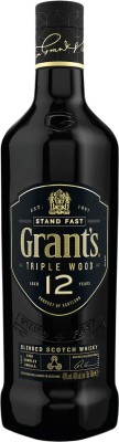 Grant´s 12YO Triple Wood whisky 40% 0,7L, whisky