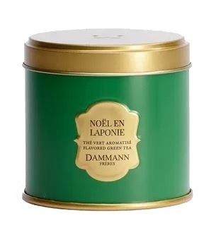 Dammann Fréres Noel en Laponie, 100 g, 8770,zelcaj, plech