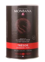 Monbana Tresor de Chocolate 33% Cacao, horúca čokoláda v prášku, 1 kg,tuba