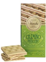 VENCHI Cremino Pistacchio Mliečno-biela čokoláda s pistáciovým krémom 110g,cok