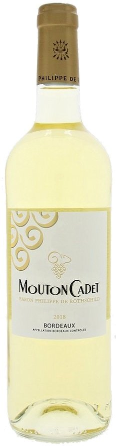 Rothschild Mouton Cadet Blanc 0,75L, AOC, r2018, bl, su